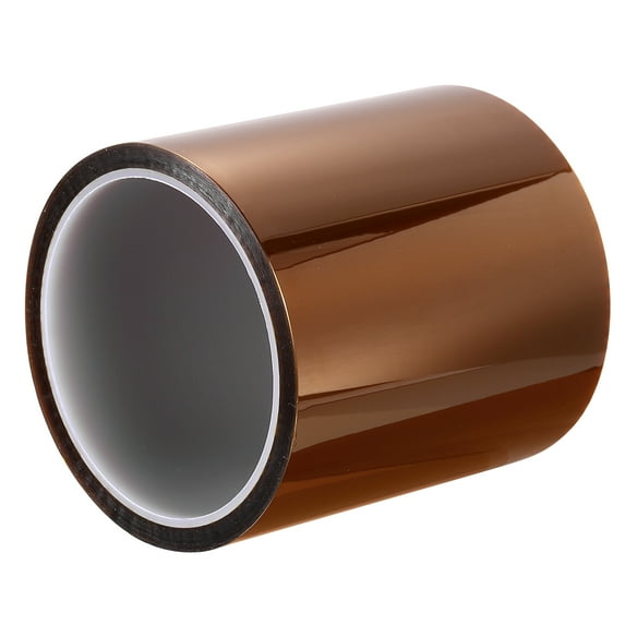 Uxcell Heat Resistant Tape - 1 Pcs High Temperature Heat Transfer Tape Polyimide Film 100mm x 33m(108ft)