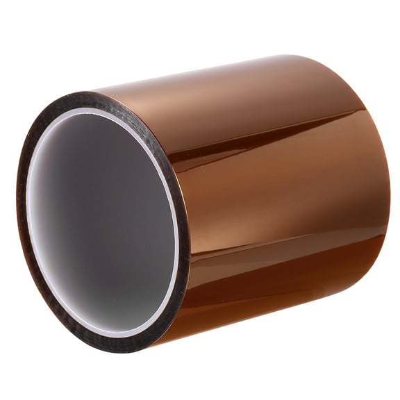 Uxcell Heat Resistant Tape - 1 Pcs High Temperature Heat Transfer Tape Polyimide Film 100mm x 33m(108ft)