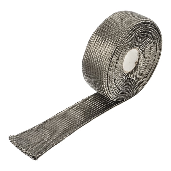 Uxcell Heat Shield Sleeve Fuel Line Heat Shield Sleeve 1 pack 0.8" ID 16 Feet