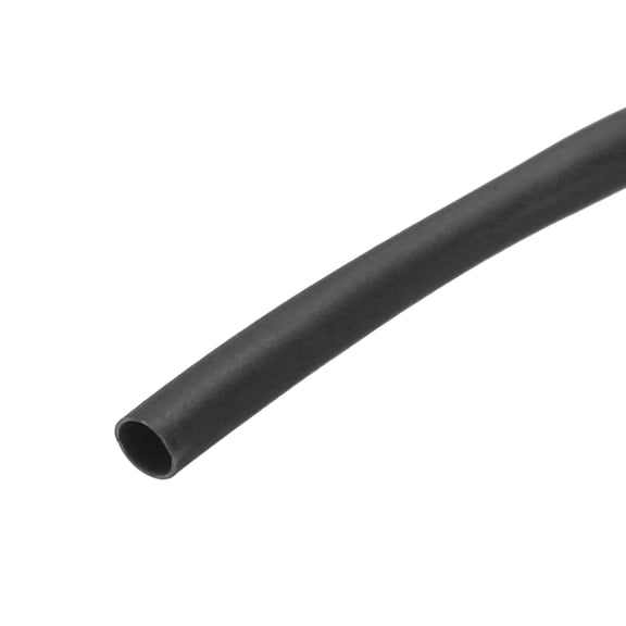 Uxcell Heat Shrink Tube 2:1 Electrical Insulation Tube Wire Cable Tubing Sleeving Wrap Black 0.04" x 10.17ft