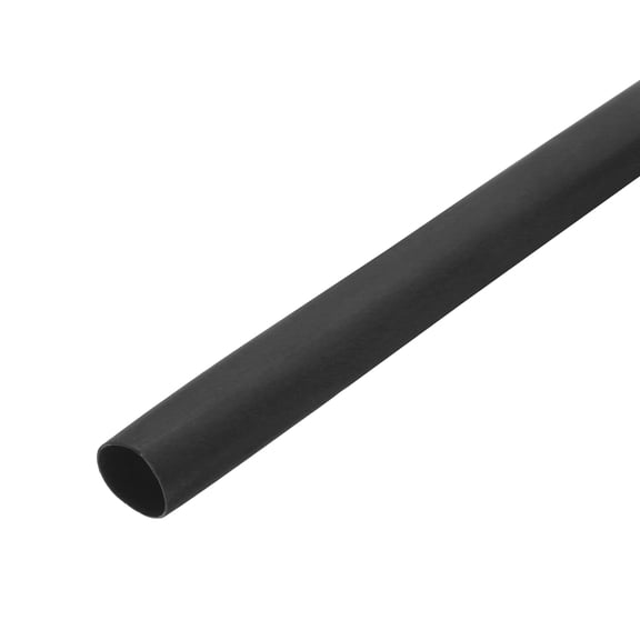Uxcell Heat Shrink Tube 2:1 Electrical Insulation Tube Wire Cable Tubing Sleeving Wrap Black 0.24" x 10.17ft