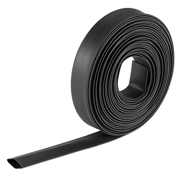 Uxcell Heat Shrink Tubing Ratio Shrinkable Tube Cable Sleeve 23ft Black mm 10