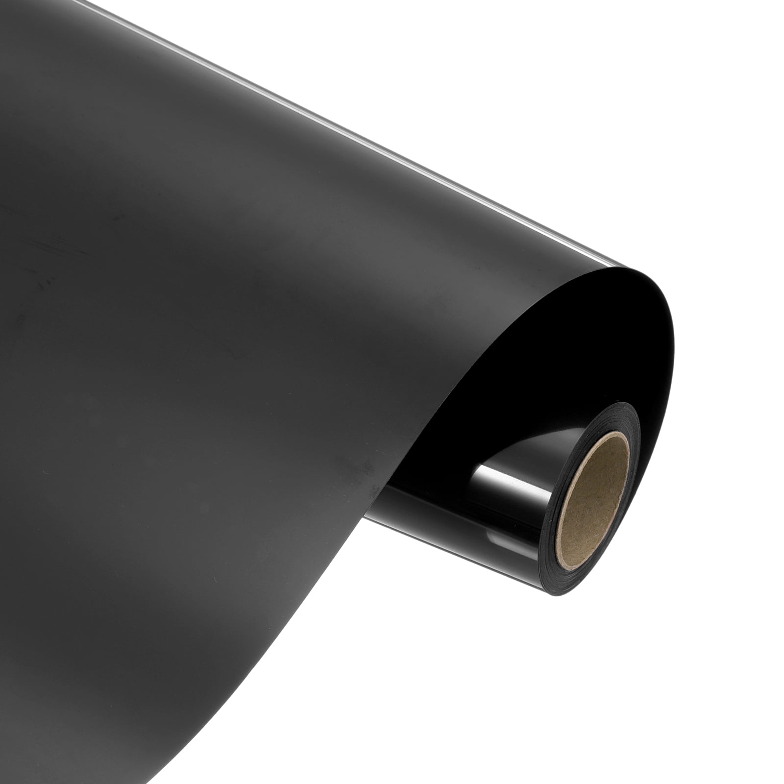 Uxcell Heat Transfer Vinyl Roll, 12" x 9.8ft HTV Iron on Transfer Vinyl for T-Shirts Craft Cutter Cutting Machine, Easy to Cut and Weed (Black)