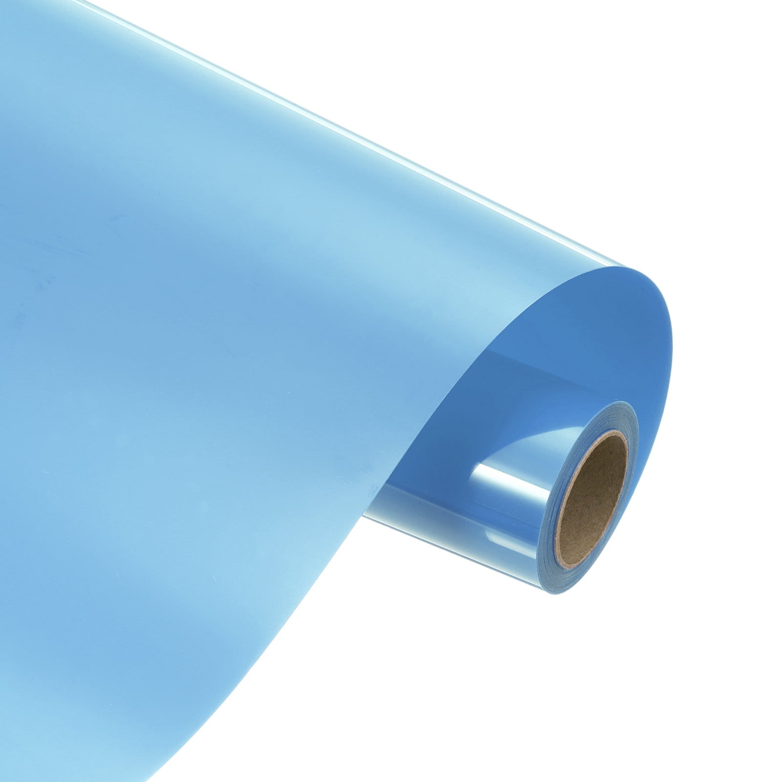Uxcell Heat Transfer Vinyl Roll, 12" x 9.8ft HTV Iron on Transfer Vinyl for T-Shirts Craft Cutter Cutting Machine, Easy to Cut and Weed (Sky Blue)