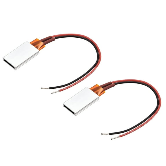 Uxcell Heating Element 24V 7W-50W 200C Consistent Temperature Ceramic Thermostatic for Heating 2pcs