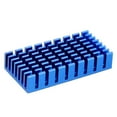thumbnail image 1 of Uxcell Heatsink Aluminum Heat Sink with Thermal Properties for Efficient Cooling Solutions 50x25x10mm 1 Blue, 1 of 6