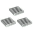 thumbnail image 1 of Uxcell Heatsink Aluminum Heat Sink with Thermal Properties for Efficient Cooling Solutions 50x50x11mm 2 White, 1 of 6