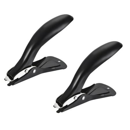 Uxcell Heavy Staplers Puller Office Home Business Staple Remover Tools, Black 2 Pack
