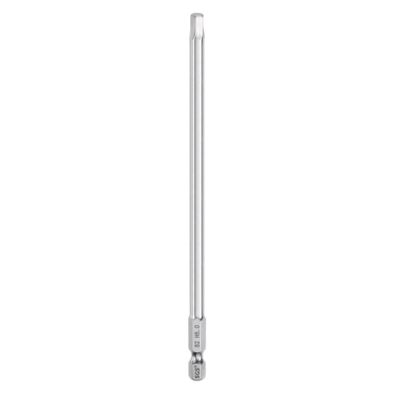 Uxcell Hex Head Wrench Drill Bit 5mm (H5) 1/4" Shank 6" Long S2 Steel Industrial Grade Magnetic Screwdriver Bits