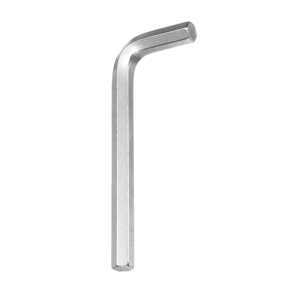 Uxcell Hex Key Wrench 5/16" 45# Carbon Steel L-Shape Hexagon SAE Wrenches Repairing Tool for Home DIY Bike Motorcycle Repair, Silver Tone
