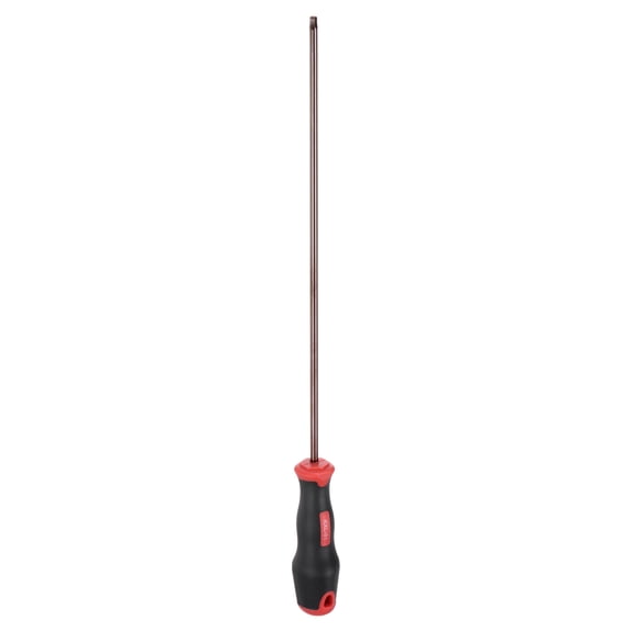 Uxcell Hex Magnetic Wrench Screwdriver H3x300mm Hex Key Metric Driver with 100mm Handle for General Repair