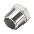 thumbnail image 1 of Uxcell Hex Reducing Bushing, Male to Female Pipe Fitting Reducer Adapter 1/2 PT x 1/4 PT, 1 of 5