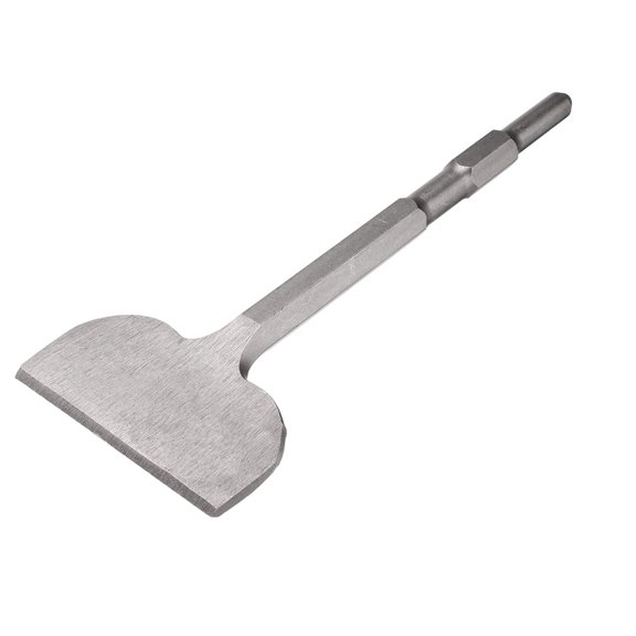 Uxcell Hex Shank Floor Scraper Chisel 11" x 0.7" Steel Jack Hammer Chisel Bit for Electric Demolition Gardening Landscaping Digging Cutting (Blade Width: 99mm)
