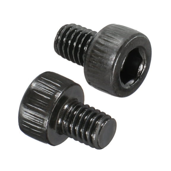 Uxcell Hex Socket Head Cap Screws Bolts, Carbon Steel Socket Drive Screws, Black Oxide Full Threads M3 x 4 mm 50
