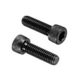 thumbnail image 1 of Uxcell Hex Socket Head Cap Screws Bolts, Carbon Steel Socket Drive Screws, Black Oxide Full Threads M6 x 20 mm 50, 1 of 7
