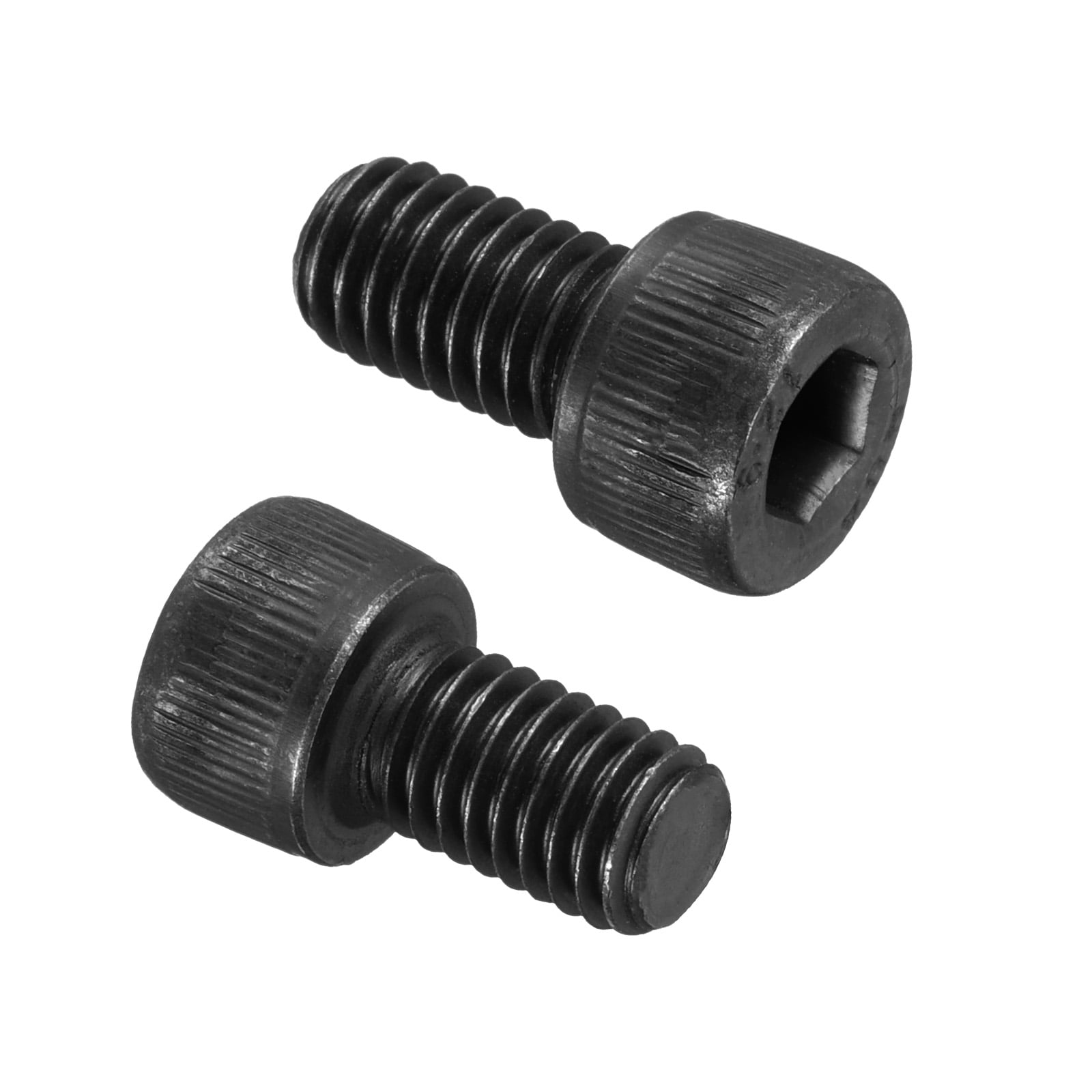 Uxcell Hex Socket Head Cap Screws Bolts, Carbon Steel Socket Drive Screws, Black Oxide Full Threads M8 x 14 mm 50