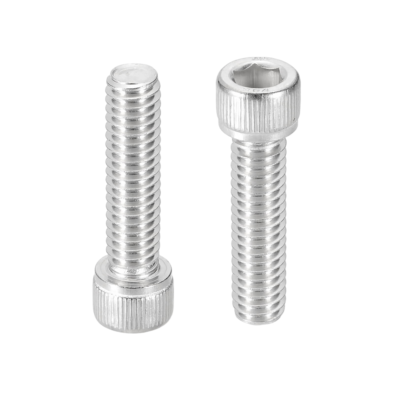 5/16-18x1-1/2 Button Head Socket Cap Screws, 20 Pack 304 Stainless Steel Screws 5/16-18x1-1/2 Button Head Socket Cap Screws, 20 Pack 304 Stainless Steel Screws