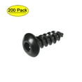 thumbnail image 1 of Uxcell Hex Socket Self Tapping Screws, M5 x 16mm Carbon Steel Wood Screw 200 Pack, 1 of 4