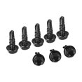 thumbnail image 1 of Uxcell Hex Washer Self Drilling Screws, 1/4 x 3/4" 410 Stainless Steel Sheet Metal Screw 25 Pack, 1 of 5