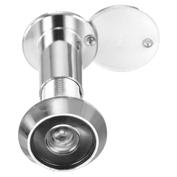 Uxcell High Definition Door Viewer Peephole for Enhanced Security in Homes, Offices, and Hotels Silver 9/16"(1-3/4"to 2-15/16")