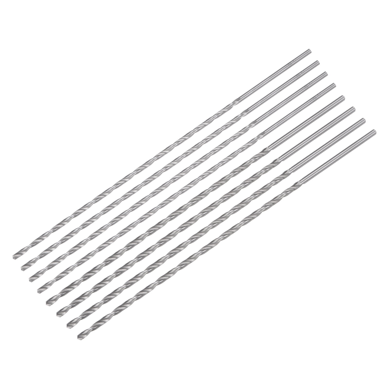 Uxcell High Speed Steel Extended Twist Drill Bits, 3mm 3.5mm Drill Dia ...