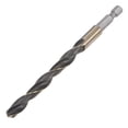 thumbnail image 1 of Uxcell High Speed Steel Twist Drill Bit, 9mm Drilling Dia. with 1/4 Inch Hex Shank 125mm Length, 1 of 4