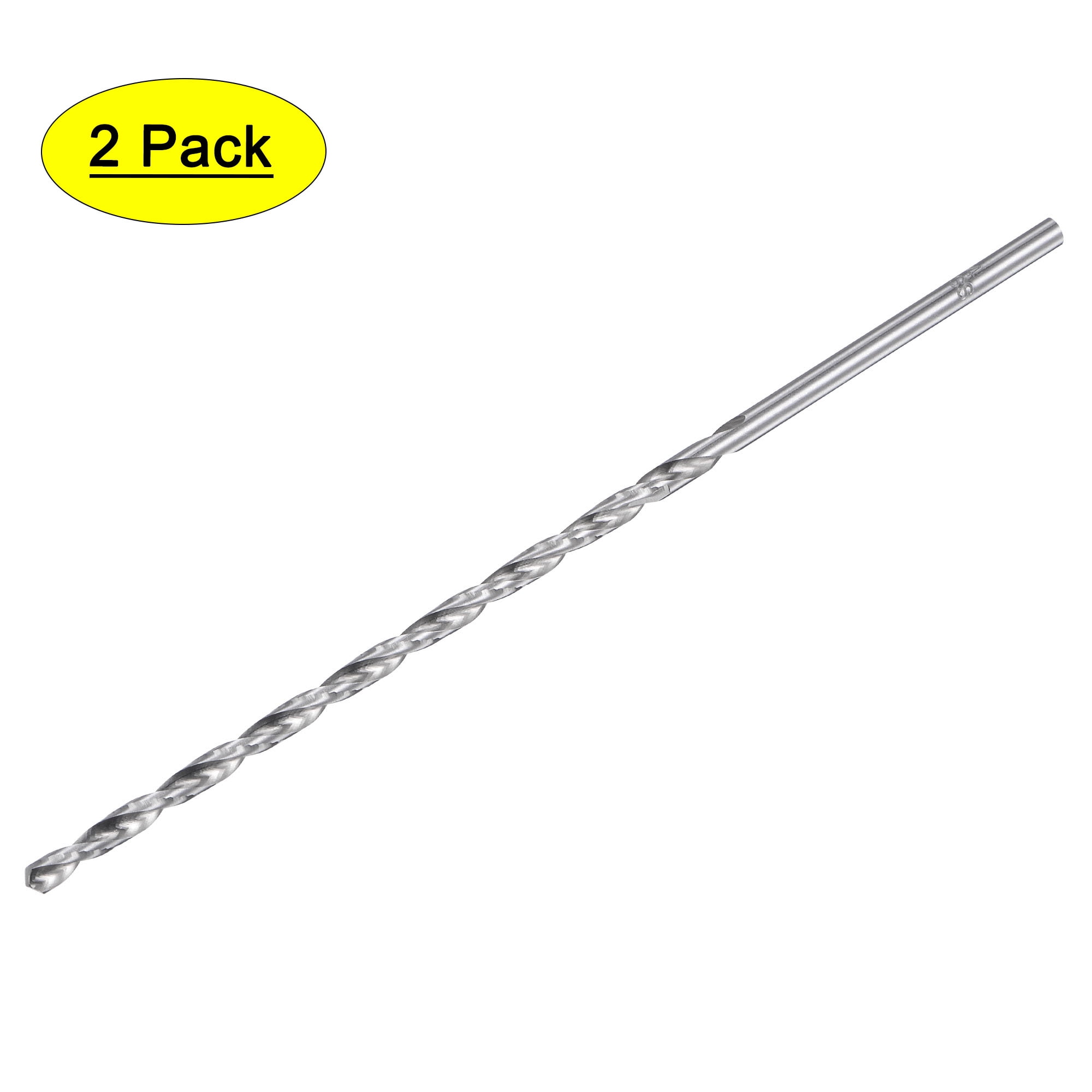 Uxcell High Speed Steel Twist Drill Bits Fully Ground Titanium Coated ...