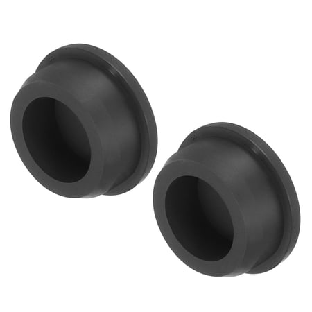 Uxcell High Temp Silicone Plug T Shaped Silicon Stopper for Powder Coating Anodizing Plating Black 38x12x33mm 2pcs