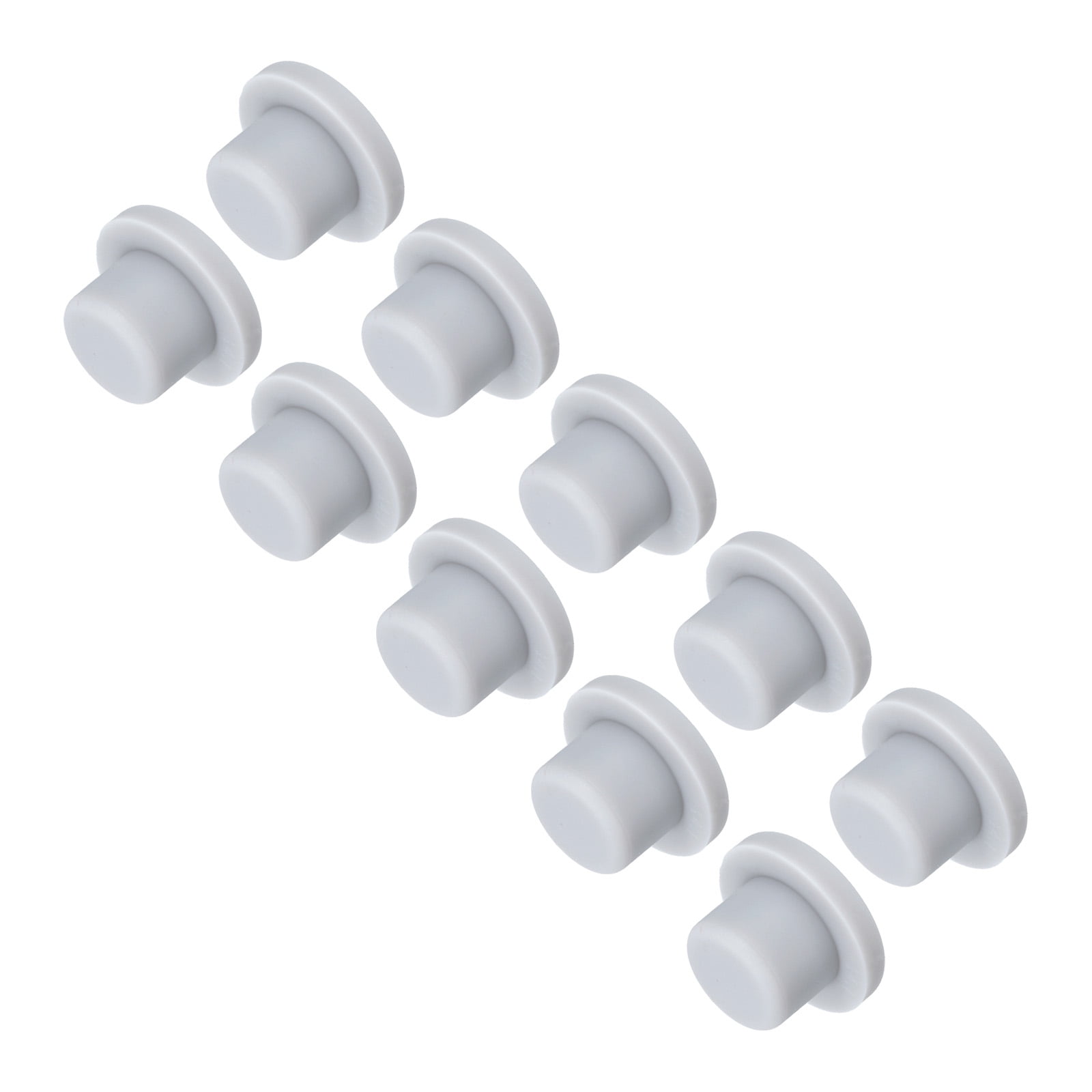 Uxcell High Temp Silicone Plug T Shaped Solid Silicon Stopper for