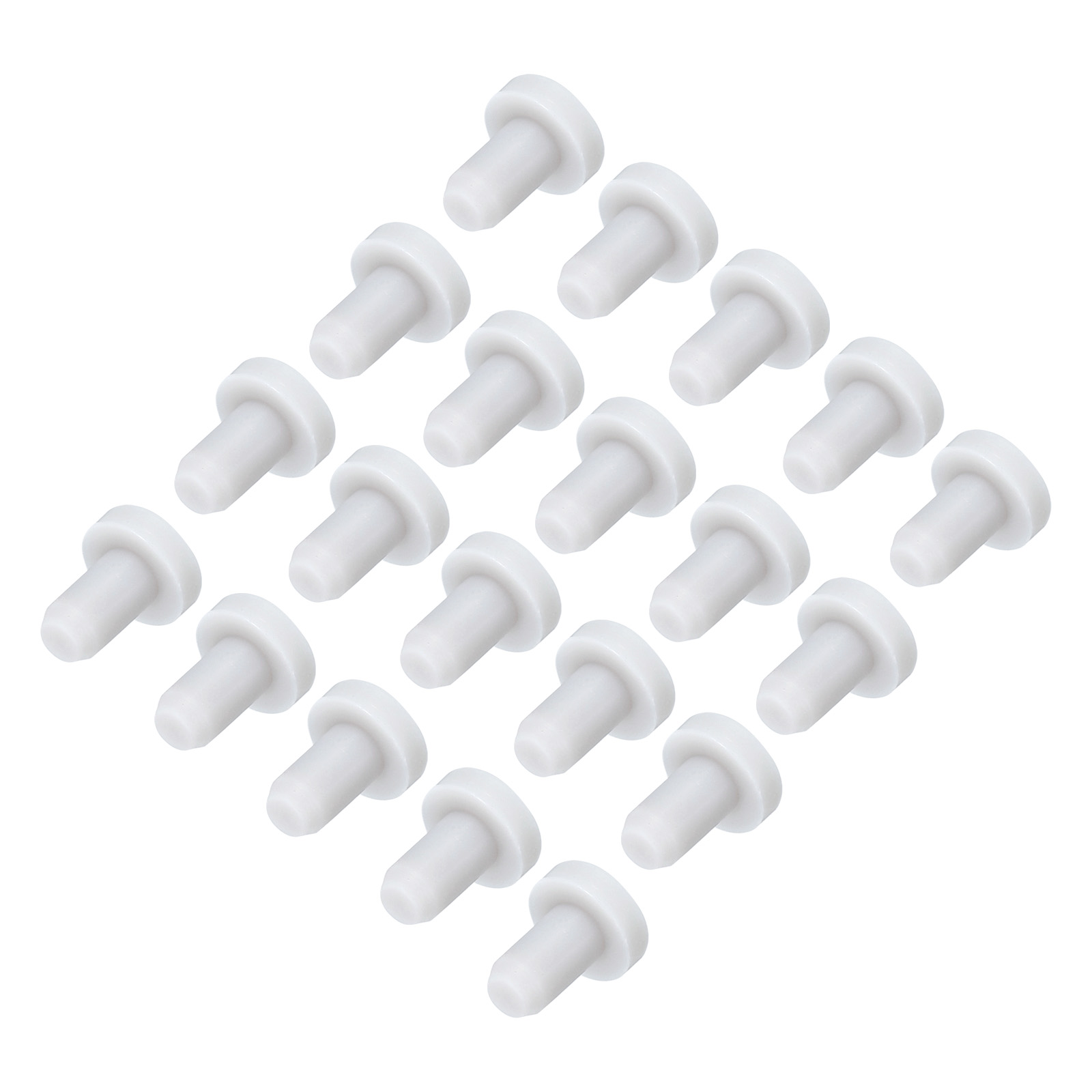 Uxcell High Temp Silicone Plug T Shaped Solid Silicon Stopper for