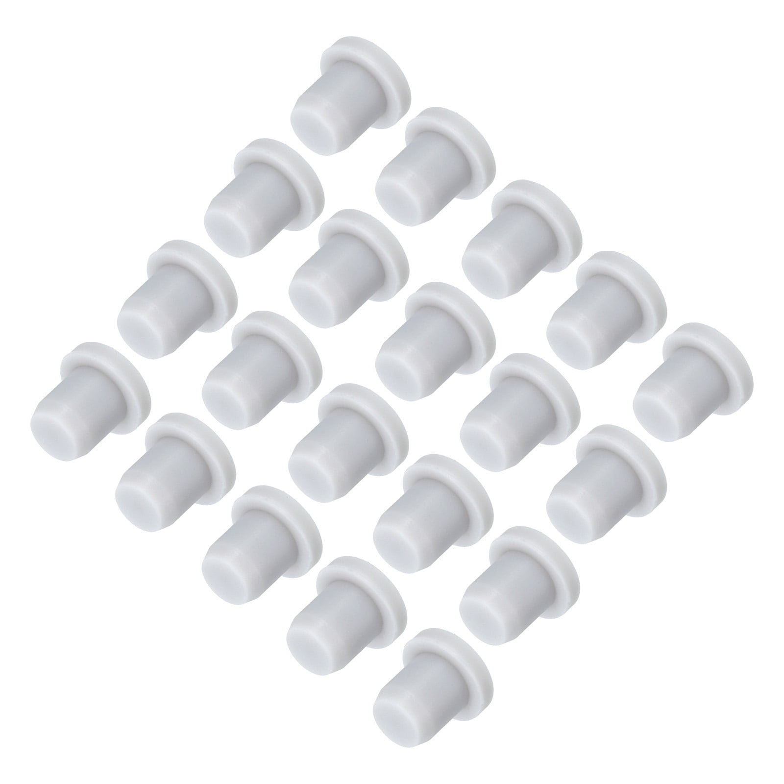 Uxcell High Temp Silicone Plug T Shaped Solid Silicon Stopper for