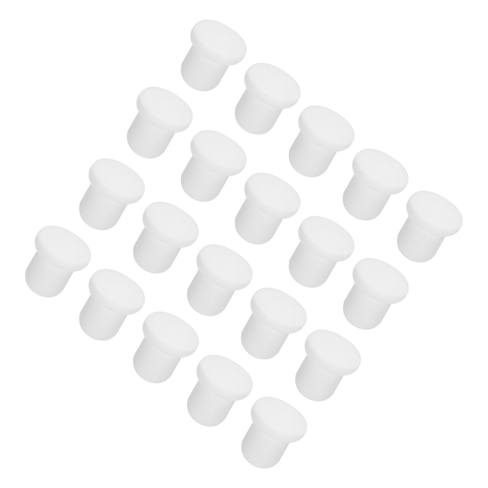 Uxcell High Temp Silicone Plug T Shaped Solid Silicon Stopper for