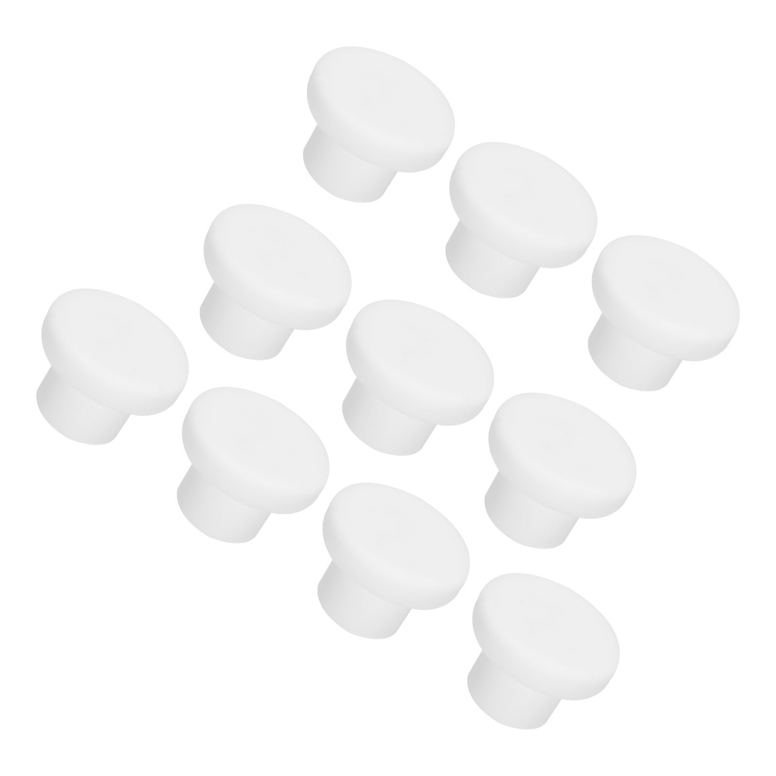 Uxcell High Temp Silicone Plug T Shaped Solid Silicon Stopper for