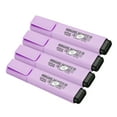 thumbnail image 1 of Uxcell Highlighter Pen Quick Dry Broad Tip Underline Writing Marker Purple 4 Pack, 1 of 6