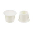 thumbnail image 1 of Uxcell Hole Plugs Beige 10mm(3/8-inch) Snap in Locking Hole Tube Fastener Cover 50Pcs, 1 of 3