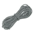 thumbnail image 1 of Uxcell Hollow Pipe Tubing Rubber Cord, 5.5 Yards 3mm Stretchy String with 1.5mm Hole for DIY Crafts, Gray, 1 of 6