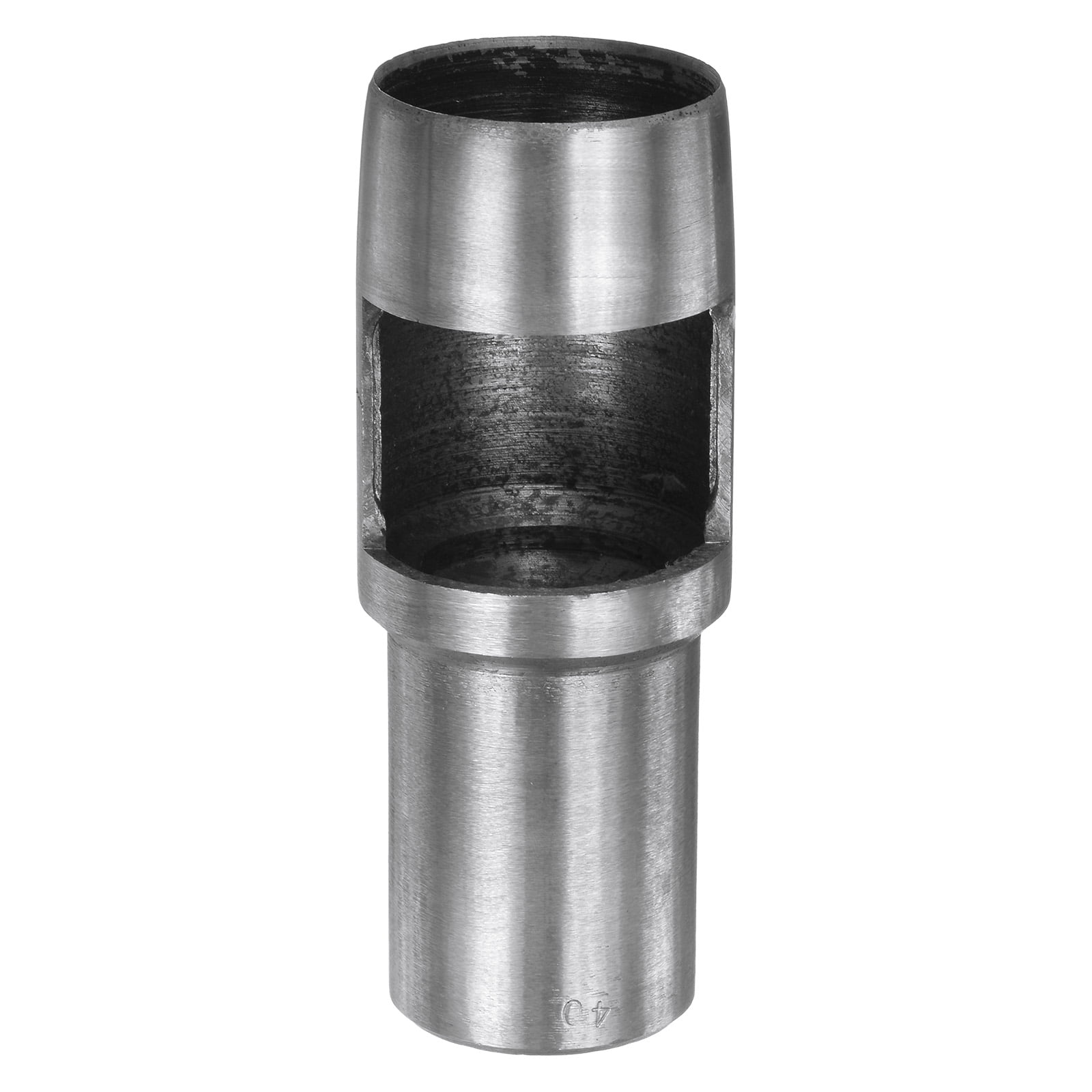 Uxcell Hollow  Punch Tool 40mm Hole Punch Carbon Steel for Watch Belts Leather