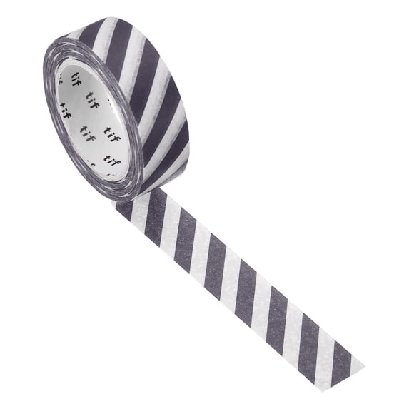 Uxcell Holographic Washi Tape 0.59 Inch x 10.93 Yards, 1 Roll Self Adhesive Stripe Pattern Masking Sticker, Light Gray