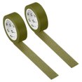 thumbnail image 1 of Uxcell Holographic Washi Tape 0.59 Inch x 10.93 Yards, 2 Roll Self Adhesive Masking Sticker, Dark Green, 1 of 6