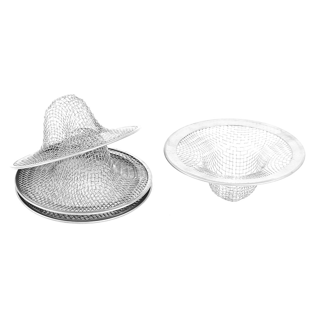 Peerless stainless stell mesh strainer, 2pc. Fits most bathroom sinks