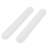 Uxcell Home Plastic Toothbrush Toothpaste Storage Holder Container Case Box White 2Pcs