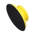thumbnail image 1 of Uxcell Hook and Loop Hand Sanding Block 5 Inch Round Sanding Disc PU Backing Plate Manual Sander, 1 of 5
