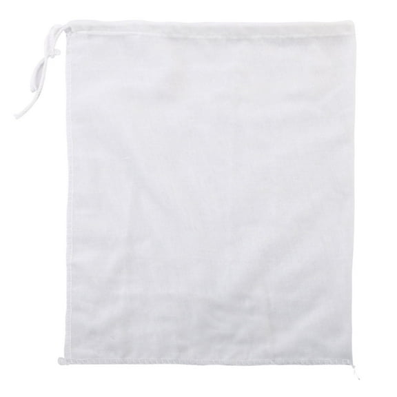 Uxcell Household Linen Brew Raw Food Mesh Net Strainer Filter Boil Bag White 11.0'' x 9.0'