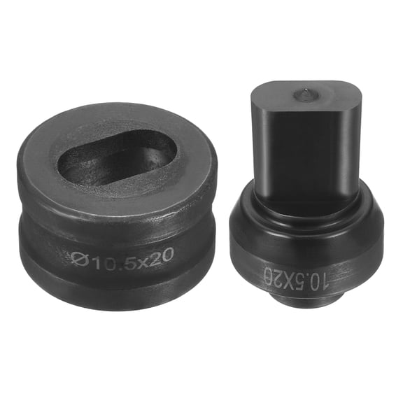 Uxcell Hydraulic Hole Punch Die 10.520mm Oval Hole Electric Punching Kit CH60