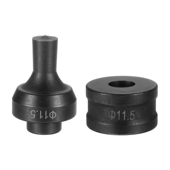 Uxcell Hydraulic Hole Punch Die 11.5mm Round Hole Electric Punching Kit CH-60