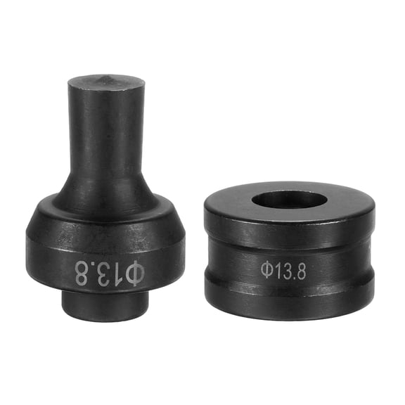Uxcell Hydraulic Hole Punch Die 13.8mm Round Hole Electric Punching Kit CH-60