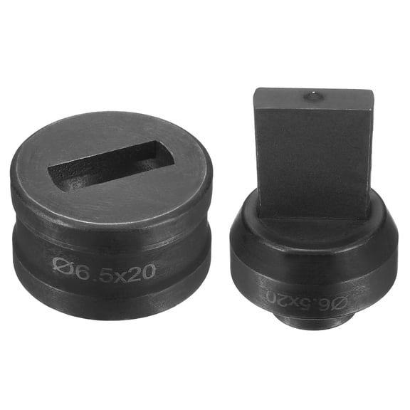 Uxcell Hydraulic Hole Punch Die 6.520mm Slot Hole Electric Punching Kit CH60