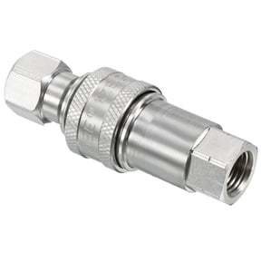 Uxcell Hydraulic Quick Connect Coupler M14x1.5mm Female Thread Pipe Fitting, 1 Set