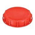 thumbnail image 1 of Uxcell IBC Tote Lid Cover 6.5", IBC Tank Cap Fitting Plastic Water Liquid Storage, Red, 1 of 4