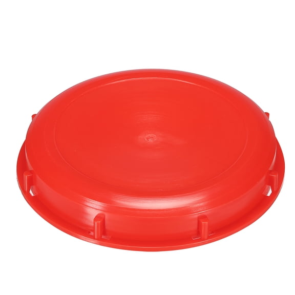 Uxcell IBC Tote Lid Cover 9.6", IBC Water Liquid Tank Cap for Industry Agriculture, Red